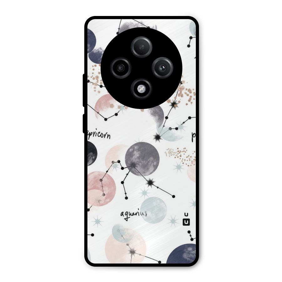 Zodiac Metal Back Case for Oppo F27 Pro Plus
