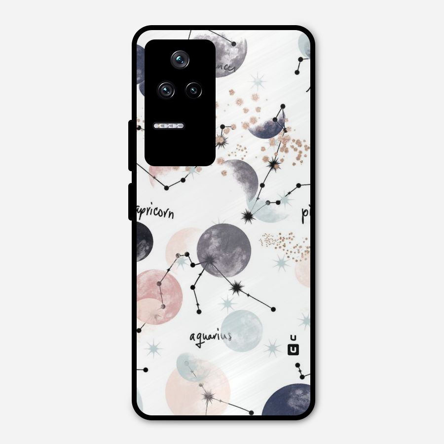 Zodiac Metal Back Case for Poco F4 5G