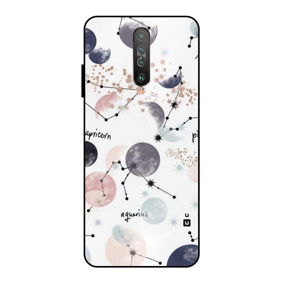 Zodiac Metal Back Case for Poco X2