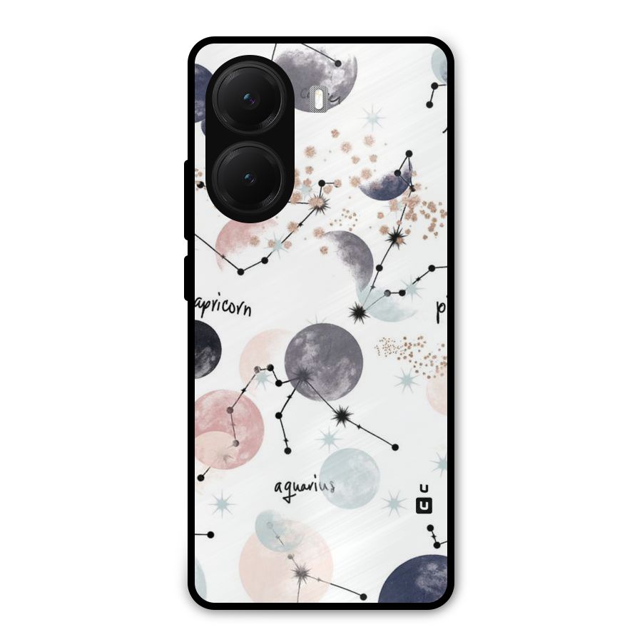 Zodiac Metal Back Case for Poco X7 Pro