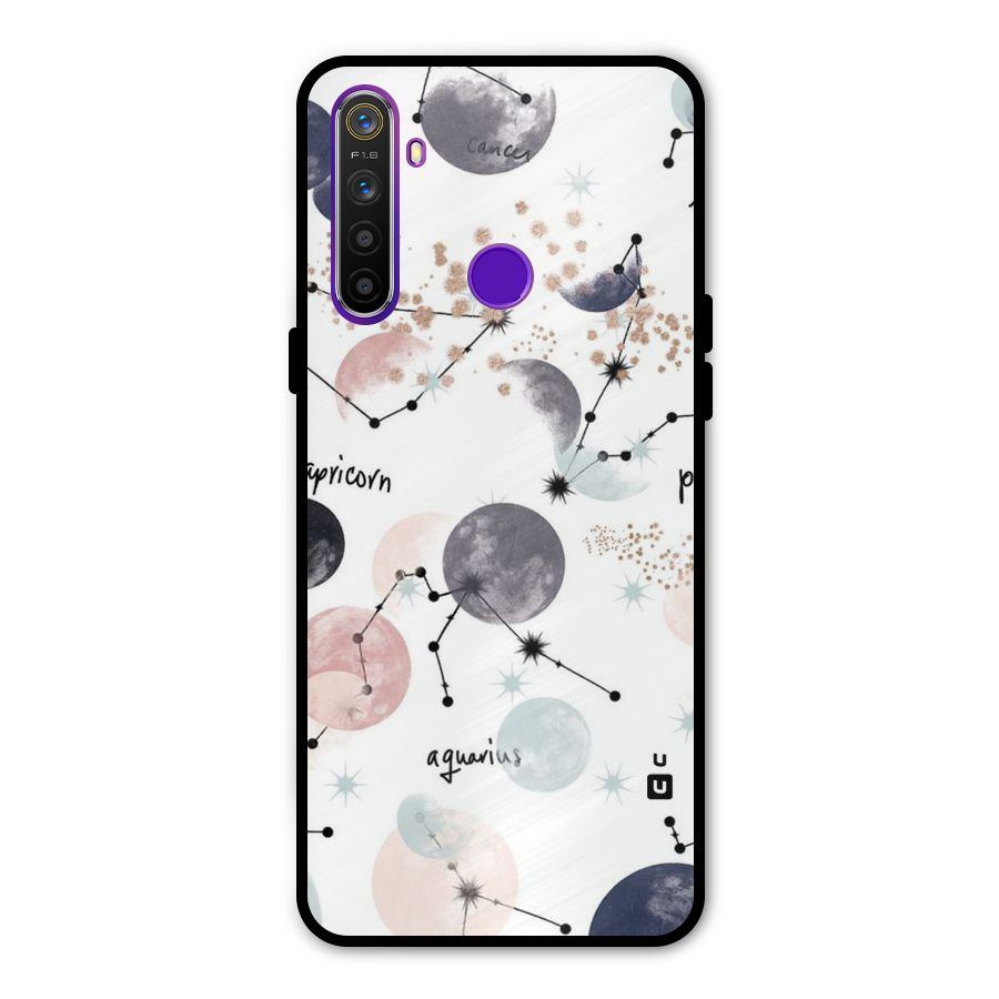 Zodiac Metal Back Case for Realme 5i