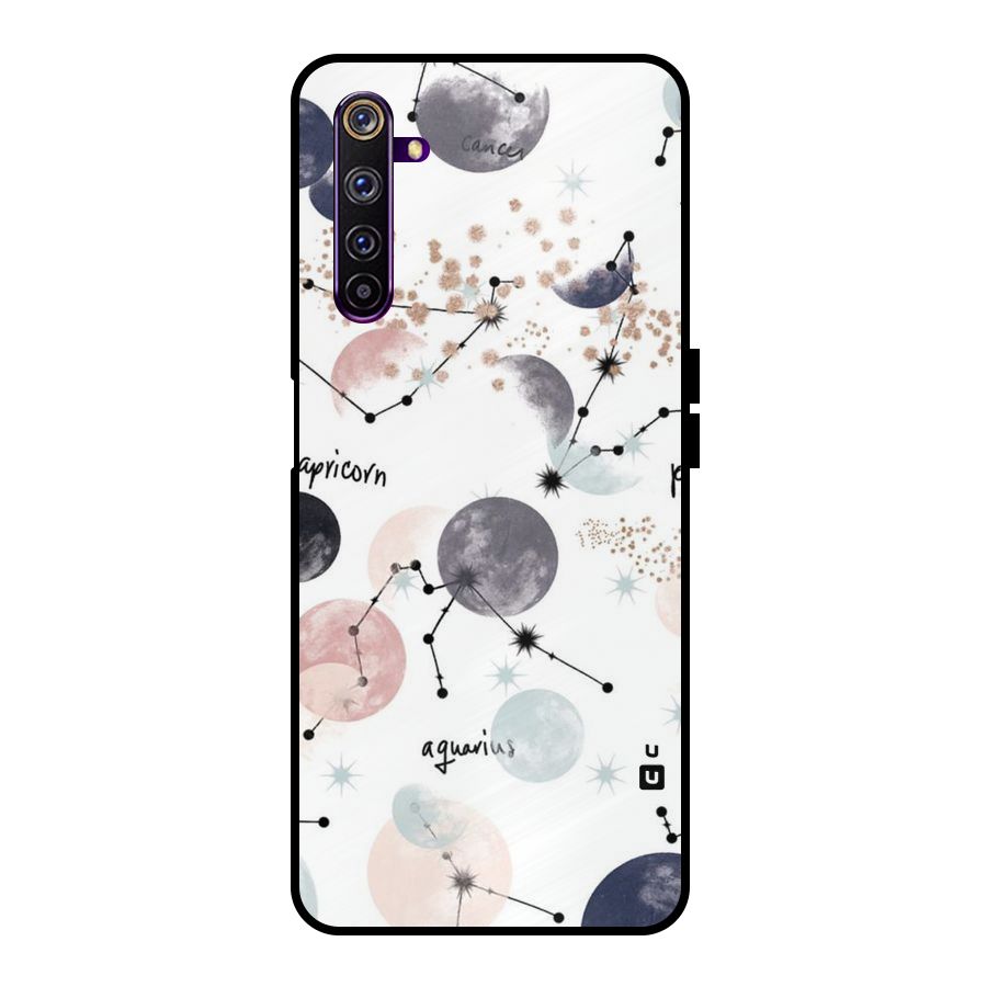 Zodiac Metal Back Case for Realme 6 Pro