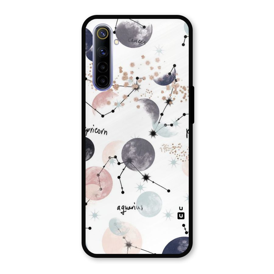 Zodiac Metal Back Case for Realme 6i