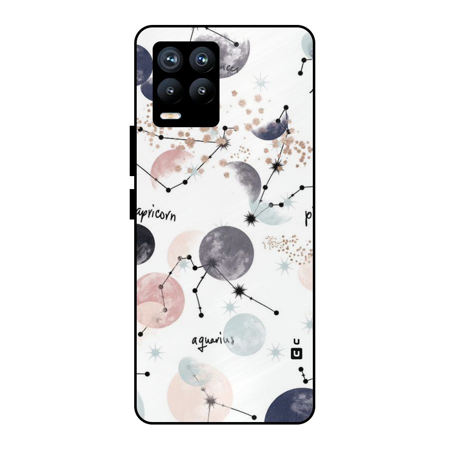 Zodiac Metal Back Case for Realme 8 Pro