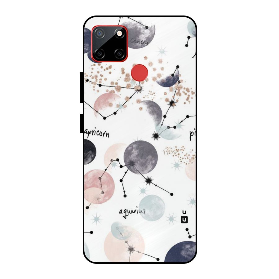 Zodiac Metal Back Case for Realme C12