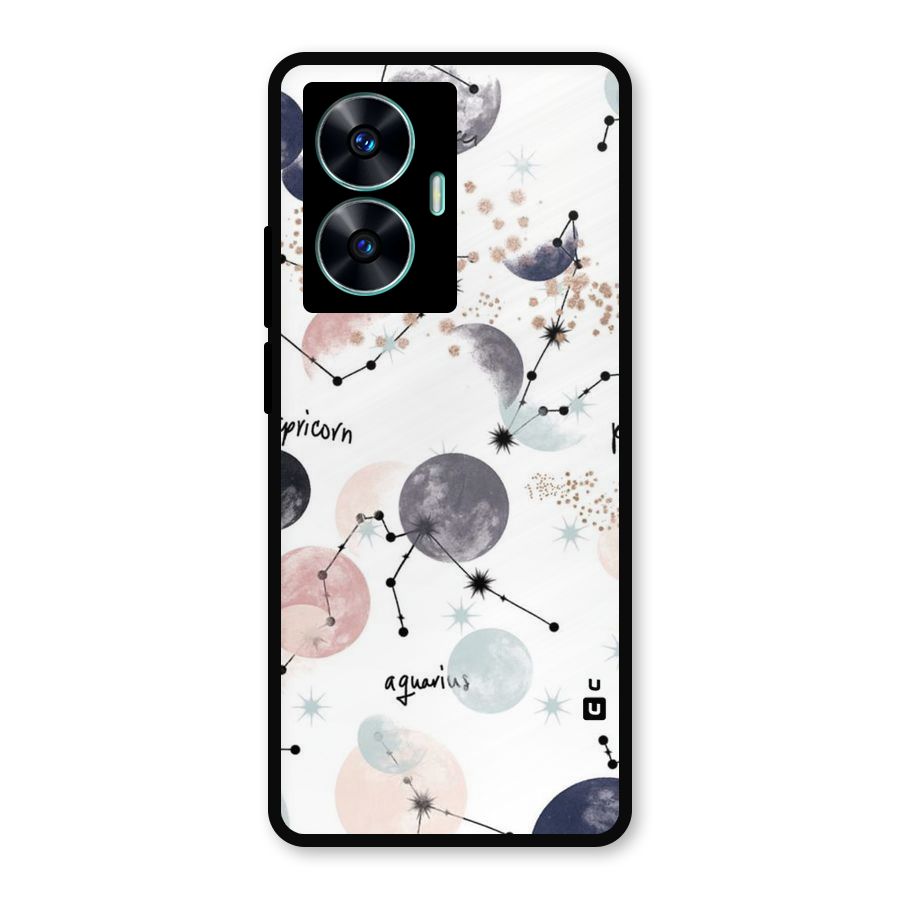 Zodiac Metal Back Case for Realme C55