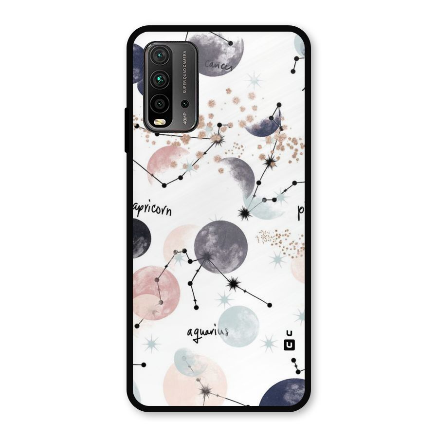 Zodiac Metal Back Case for Redmi 9 Power