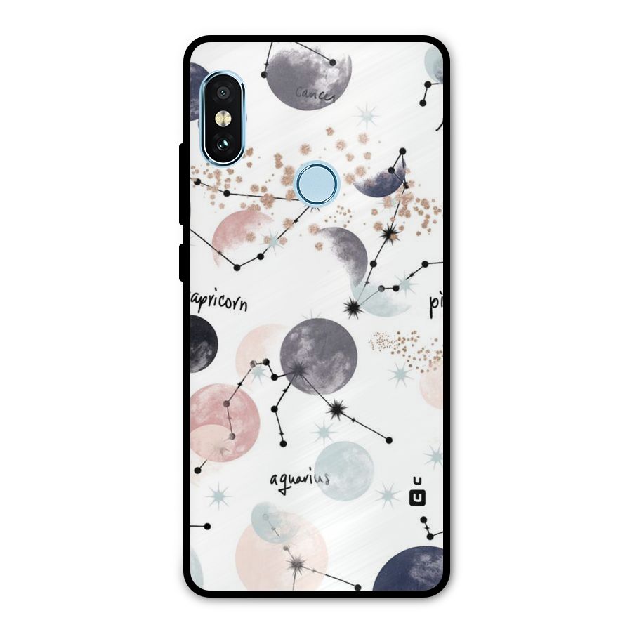 Zodiac Metal Back Case for Redmi Note 5 Pro