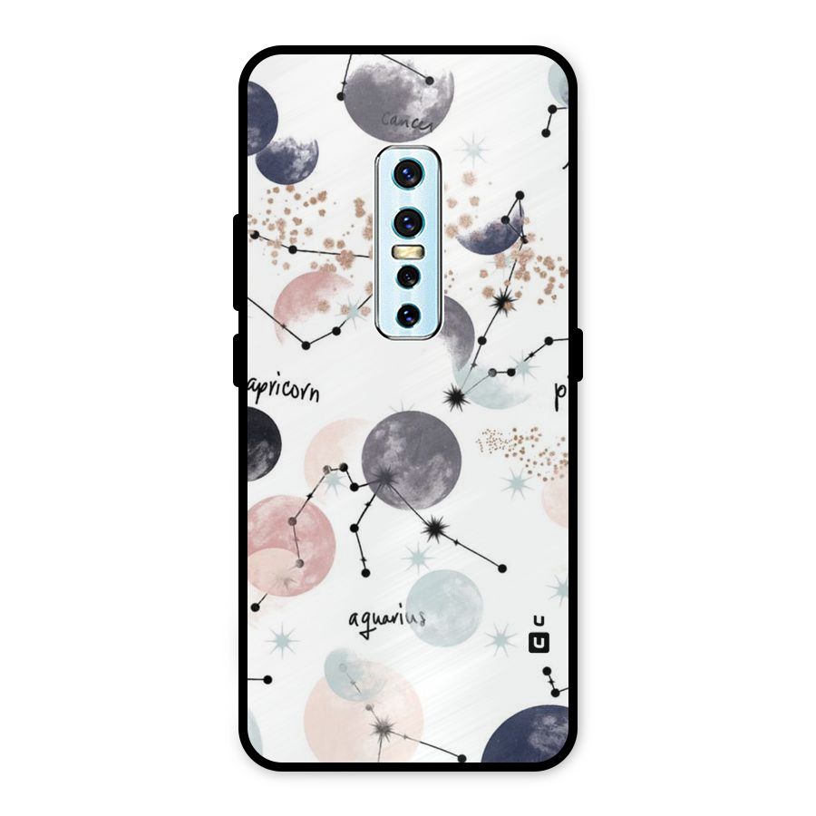 Zodiac Metal Back Case for Vivo V17 Pro