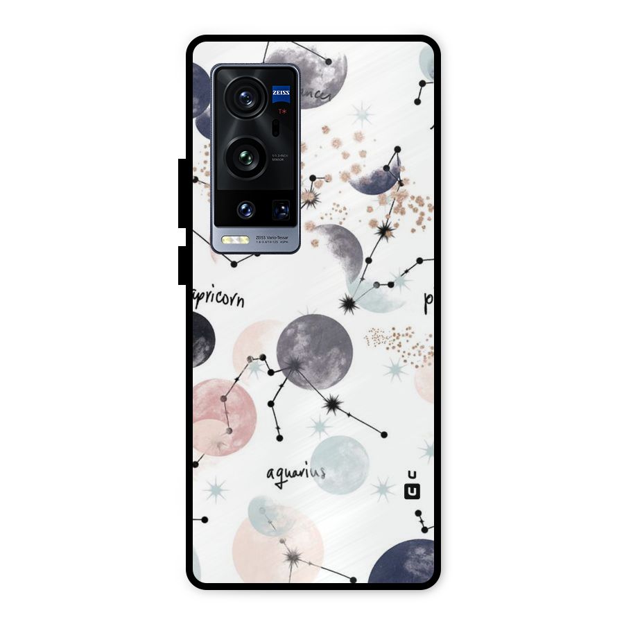 Zodiac Metal Back Case for Vivo X60 Pro Plus