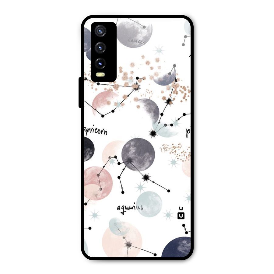 Zodiac Metal Back Case for Vivo Y20g