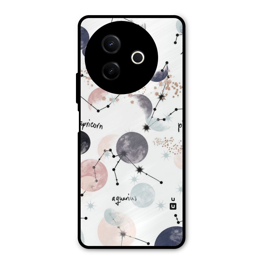 Zodiac Metal Back Case for Vivo Y39