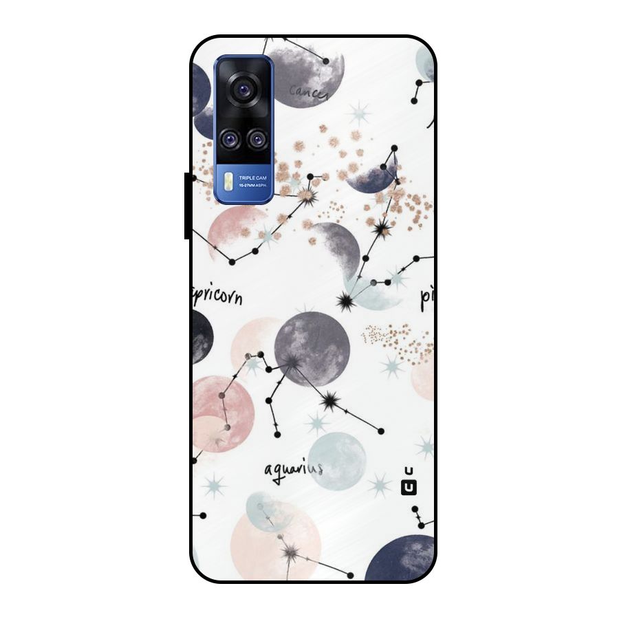 Zodiac Metal Back Case for Vivo Y51