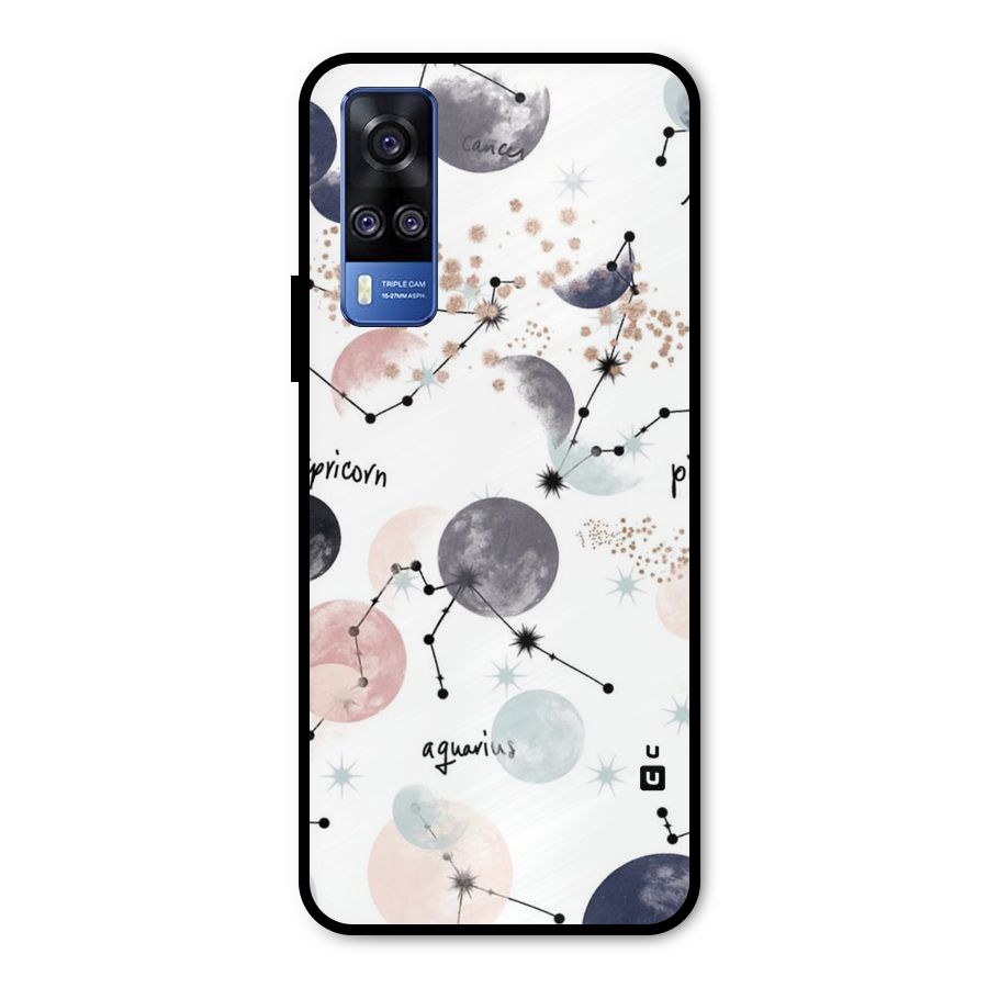Zodiac Metal Back Case for Vivo Y51A