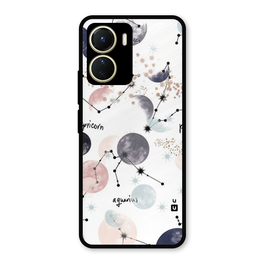 Zodiac Metal Back Case for Vivo Y56
