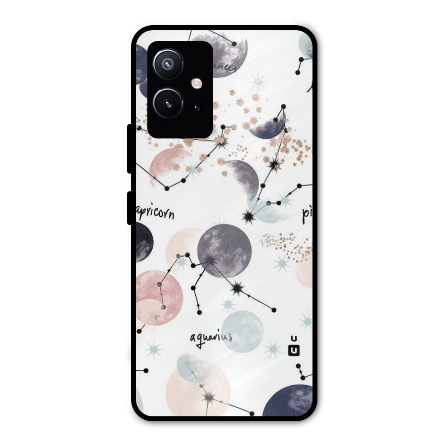 Zodiac Metal Back Case for Vivo Y75 5G