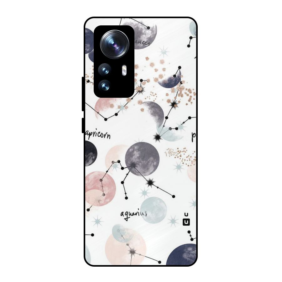Zodiac Metal Back Case for Xiaomi 12 Pro