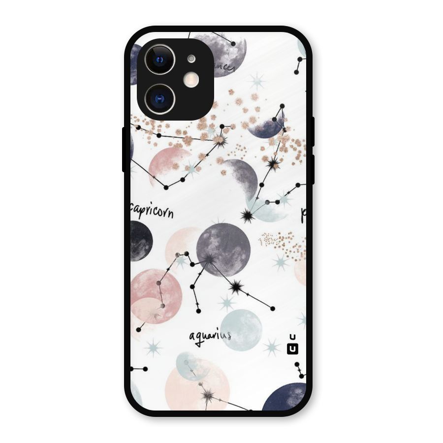 Zodiac Metal Back Case for iPhone 12