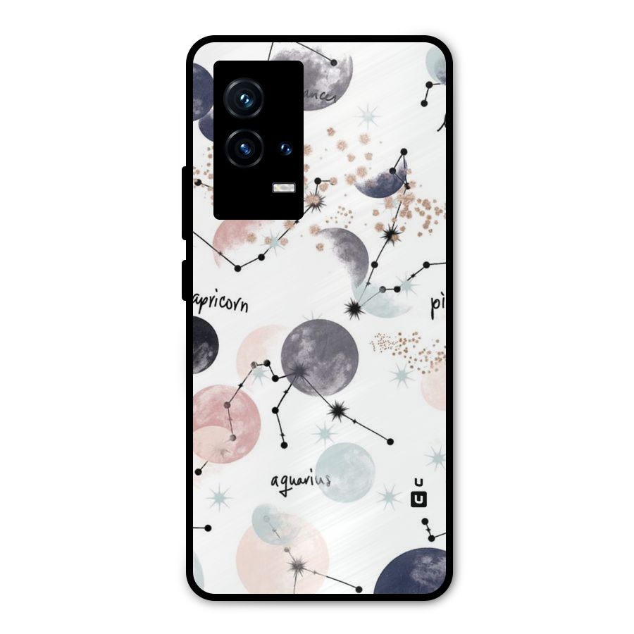 Zodiac Metal Back Case for iQOO 9 5G