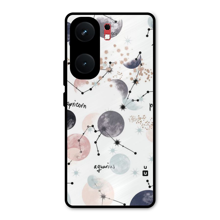 Zodiac Metal Back Case for iQOO Neo 9 Pro