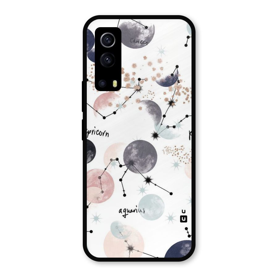 Zodiac Metal Back Case for iQOO Z3