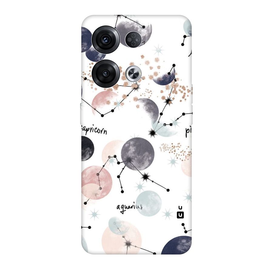 Zodiac Original Polycarbonate Back Case for Oppo Reno8 Pro 5G