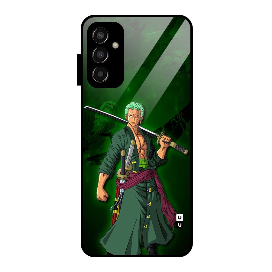 Zoro Ready Glass Back Case for Galaxy F13