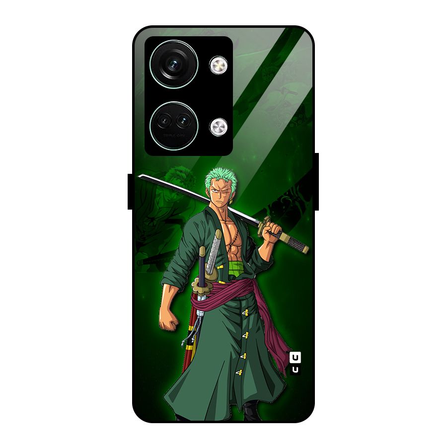 Zoro Ready Glass Back Case for Oneplus Nord 3
