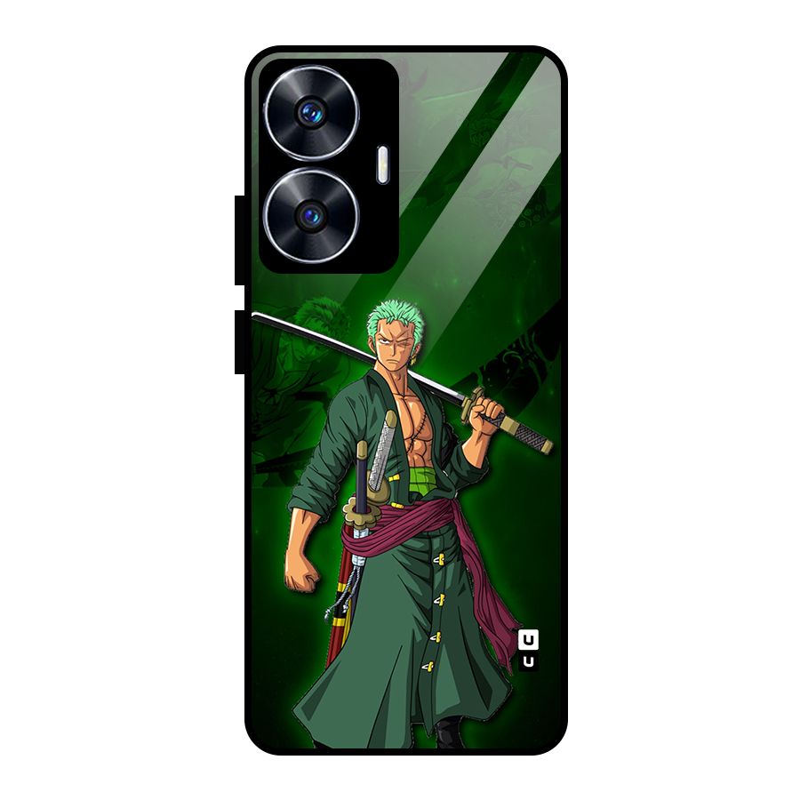 Zoro Ready Glass Back Case for realme C55