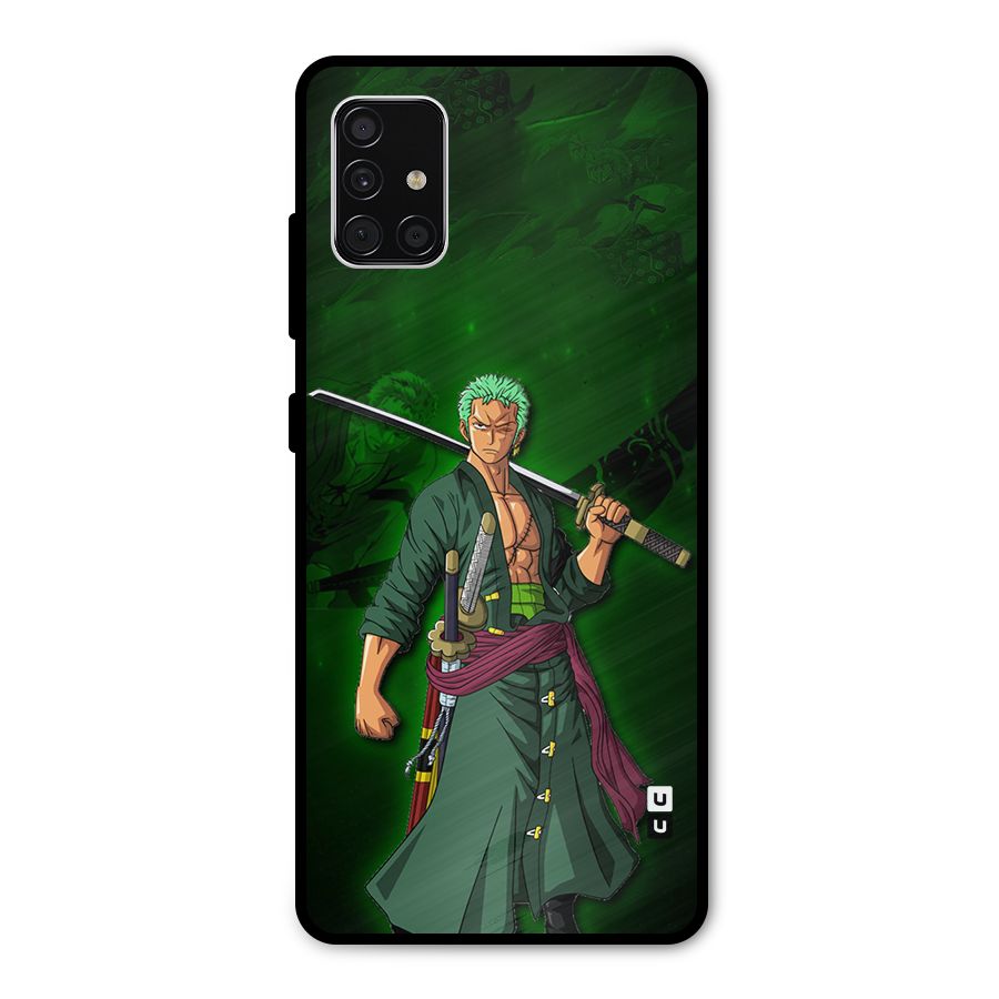 Zoro Ready Metal Back Case for Galaxy A51