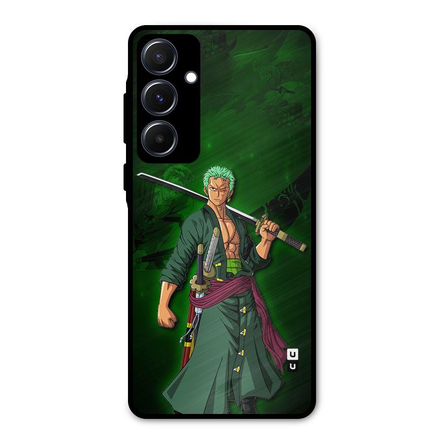 Zoro Ready Metal Back Case for Galaxy A55