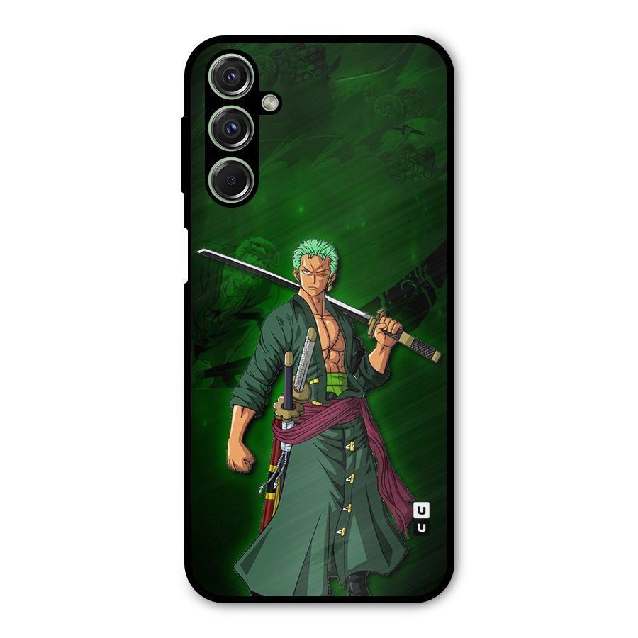 Zoro Ready Metal Back Case for Galaxy F34