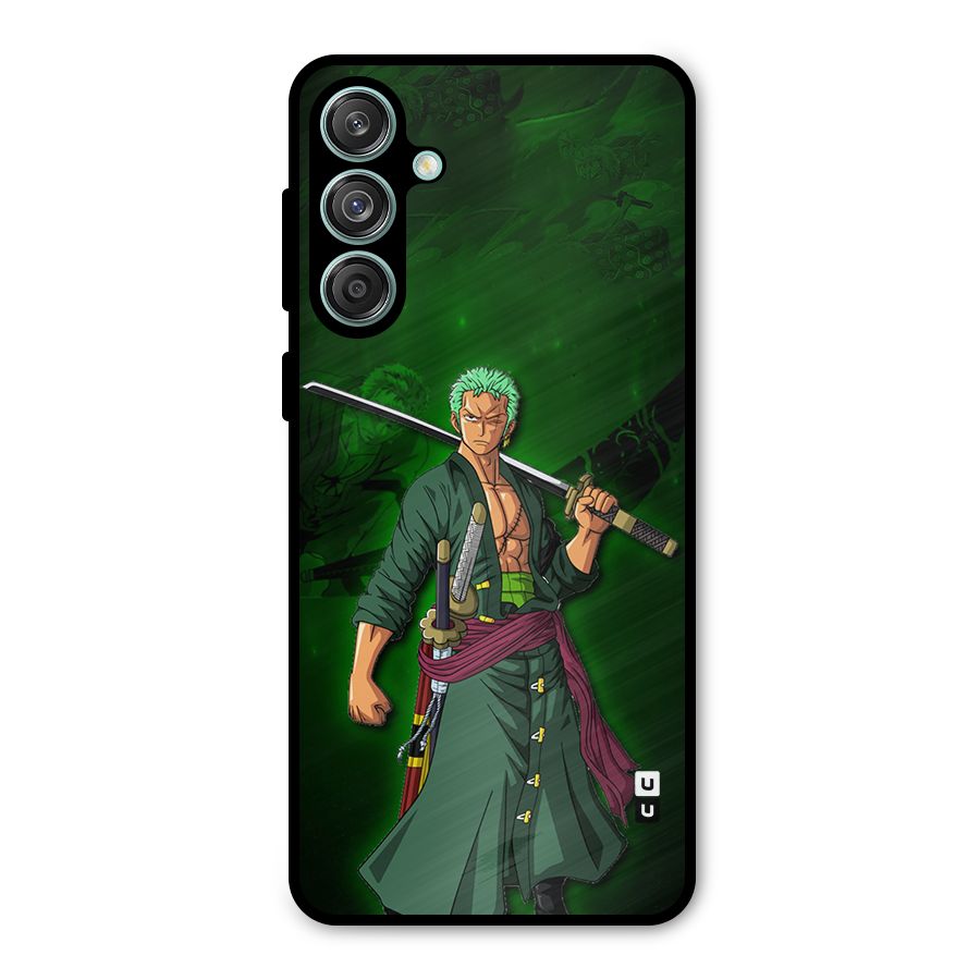 Zoro Ready Metal Back Case for Galaxy M55 5G