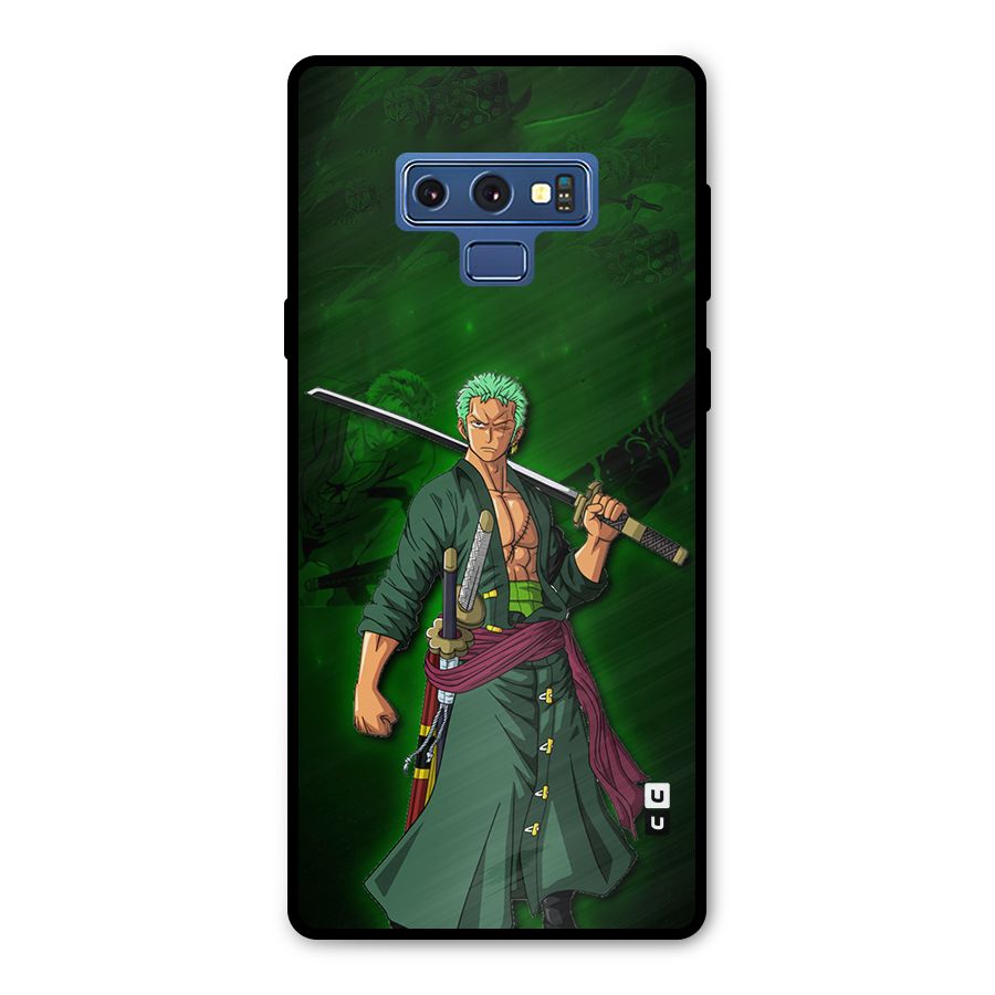 Zoro Ready Metal Back Case for Galaxy Note 9