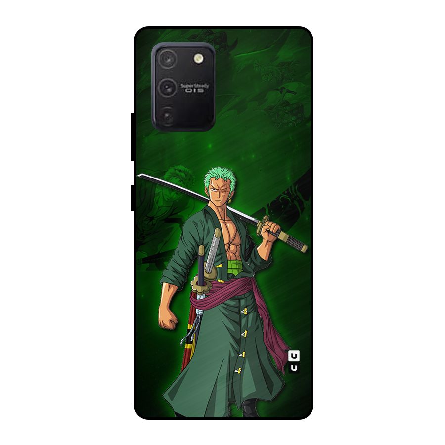 Zoro Ready Metal Back Case for Galaxy S10 Lite