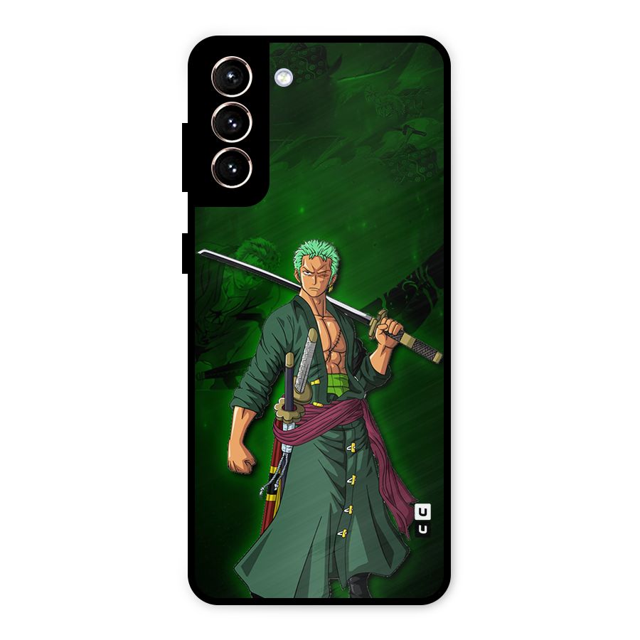 Zoro Ready Metal Back Case for Galaxy S21 Plus