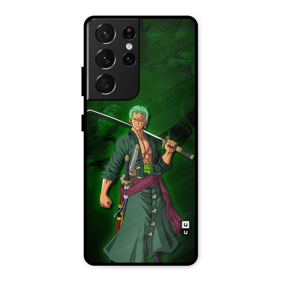 Zoro Ready Metal Back Case for Galaxy S21 Ultra 5G