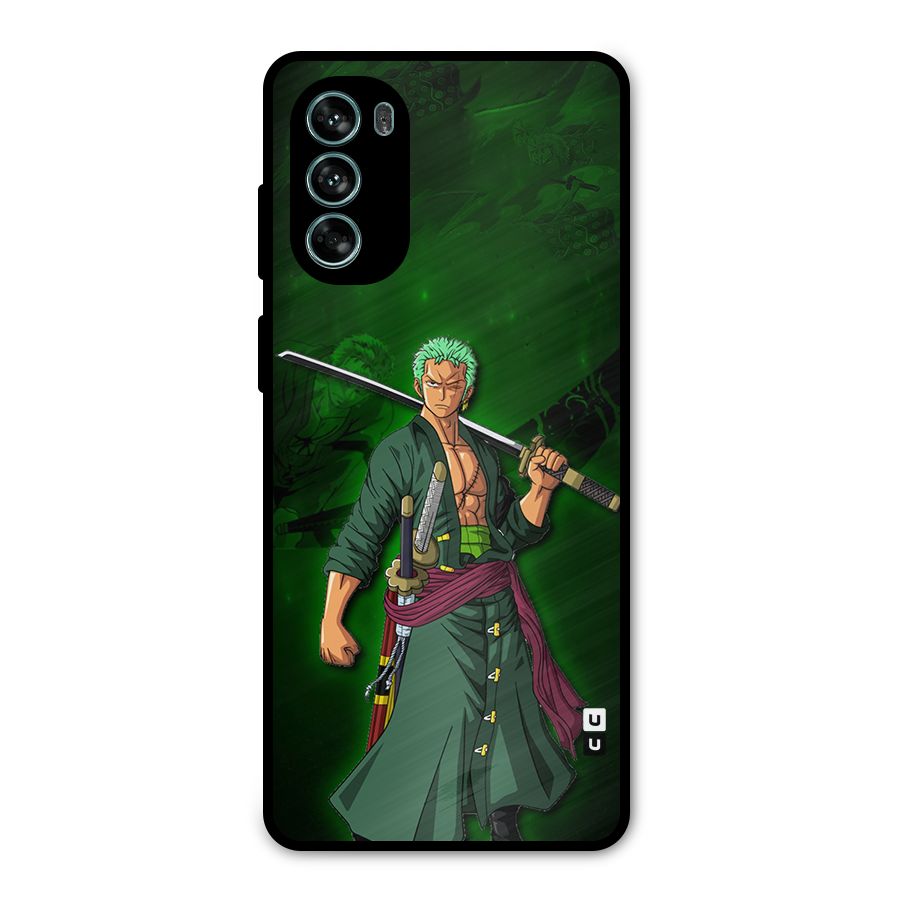 Zoro Ready Metal Back Case for Moto G62
