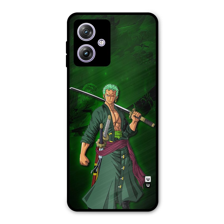 Zoro Ready Metal Back Case for Moto G64