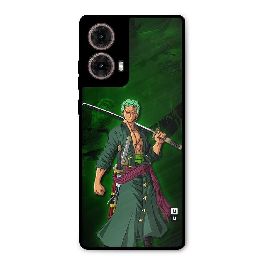 Zoro Ready Metal Back Case for Moto G85