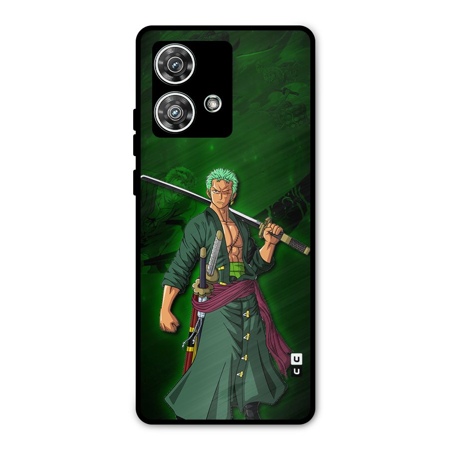 Zoro Ready Metal Back Case for Motorola Edge 40 Neo