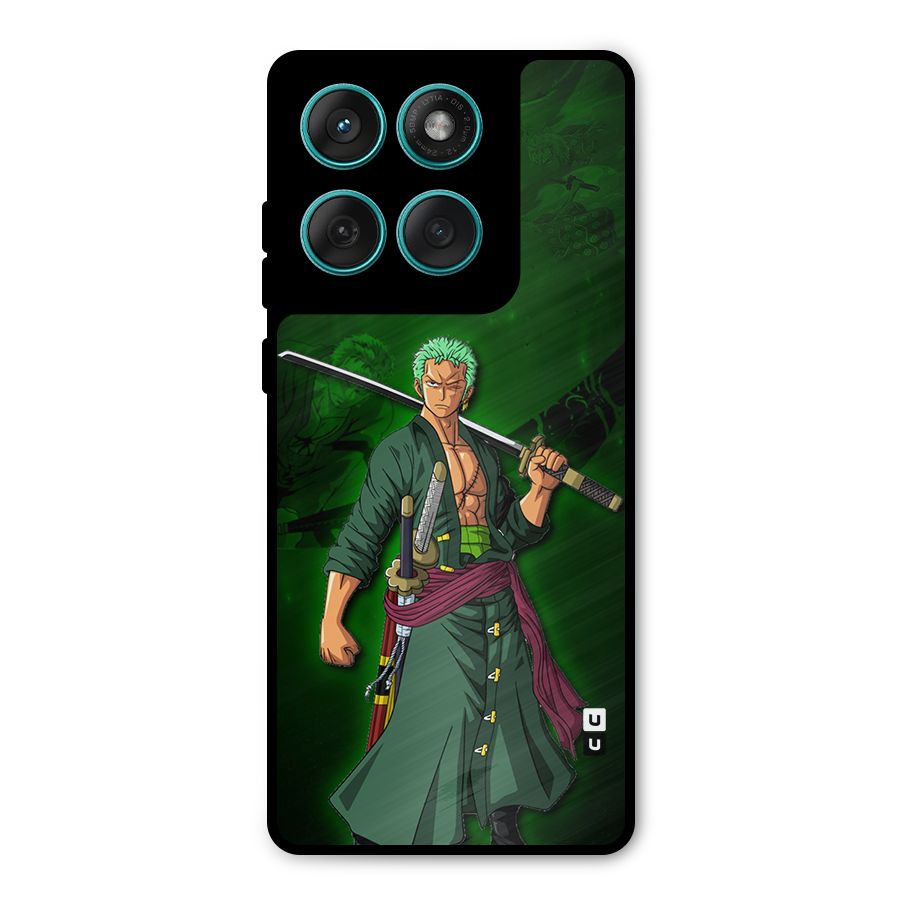 Zoro Ready Metal Back Case for Motorola Edge 60