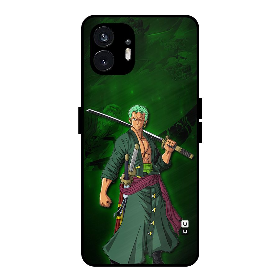 Zoro Ready Metal Back Case for Nothing Phone 2