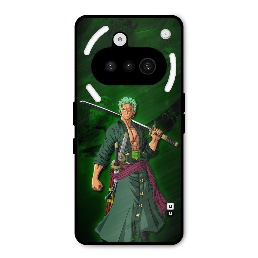 Zoro Ready Metal Back Case for Nothing Phone 3a