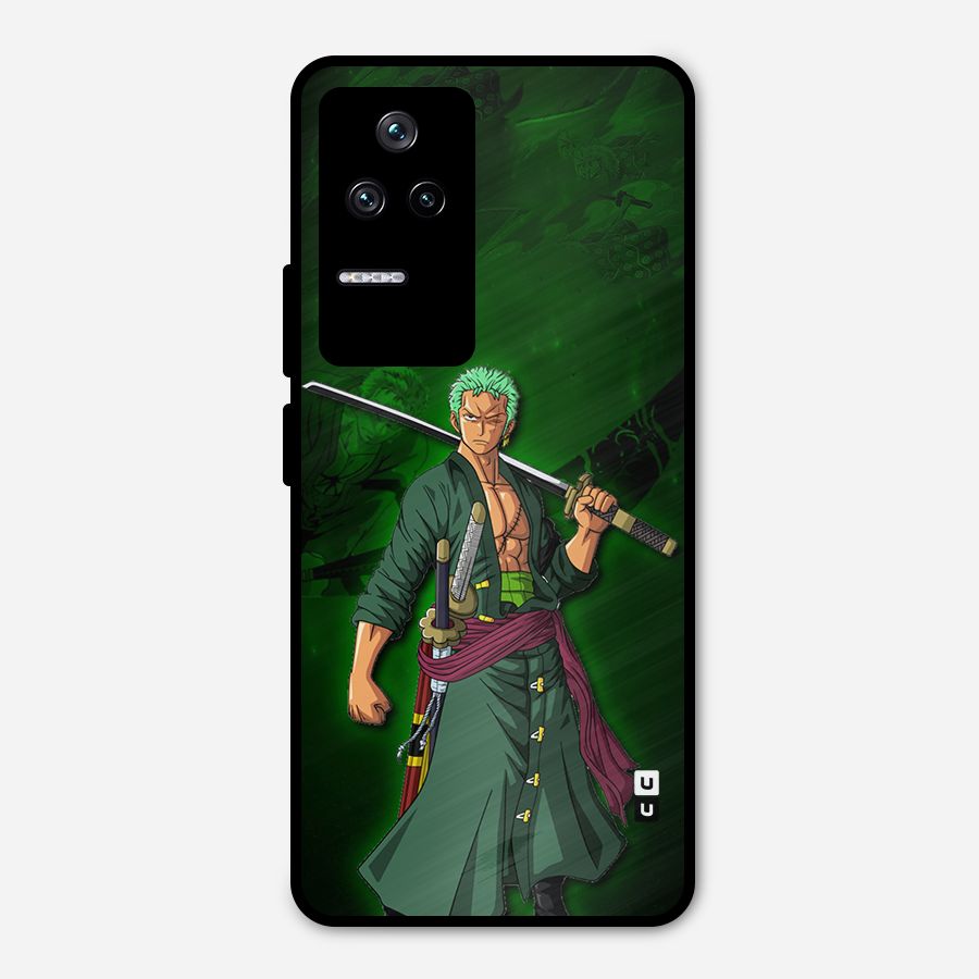 Zoro Ready Metal Back Case for Poco F4 5G