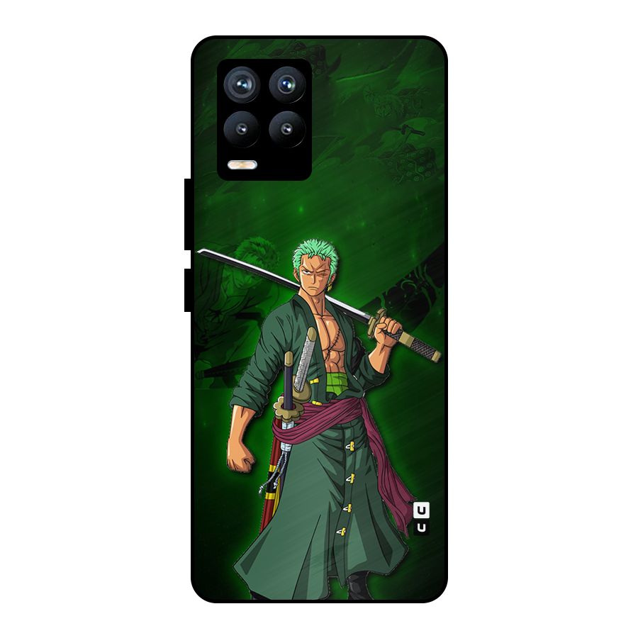 Zoro Ready Metal Back Case for Realme 8 Pro