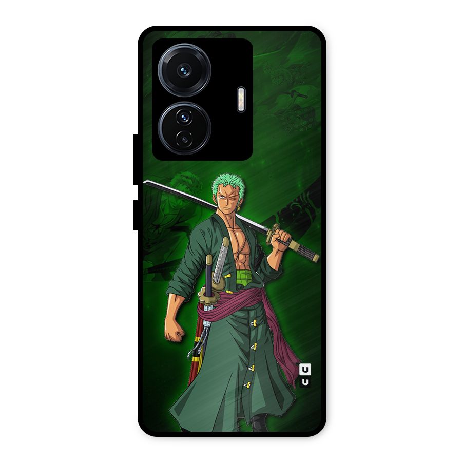 Zoro Ready Metal Back Case for Vivo T1 Pro
