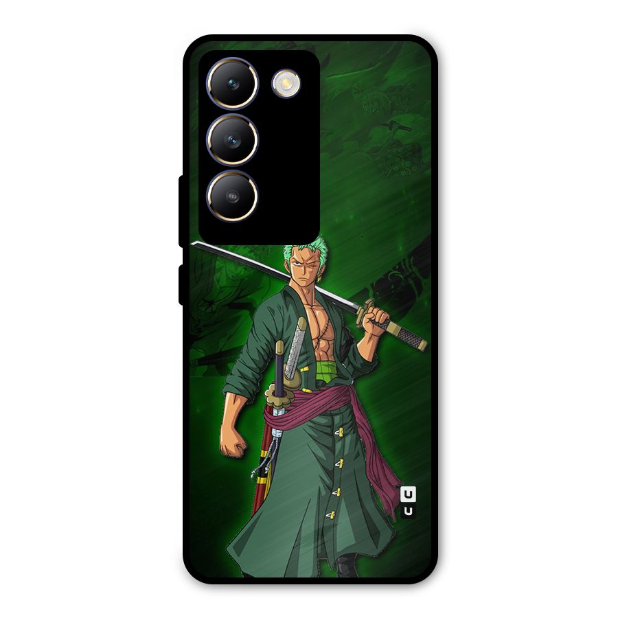 Zoro Ready Metal Back Case for Vivo T3 5G