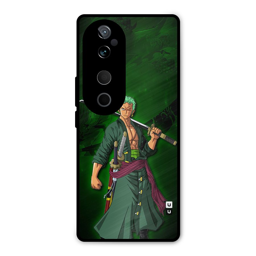 Zoro Ready Metal Back Case for Vivo T3 Ultra