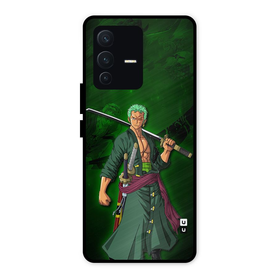 Zoro Ready Metal Back Case for Vivo V23 5G